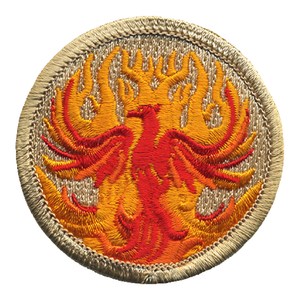 Phoenix Scout Patrol Patch - embroidered 2 inch round