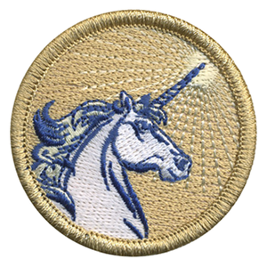 Unicorn Scout Patrol Patch - embroidered 2 inch round by ClassB
