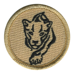 Shadow Panther Scout Patrol Patch - embroidered 2 inch round by ClassB Shadow Panther Scout Patrol Patch - embroidered 2 inch round by ClassB