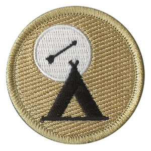 Lost Arrow Scout Patrol Patch - embroidered 2 inch round by ClassB Lost Arrow Scout Patrol Patch - embroidered 2 inch round by ClassB