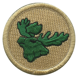 Green Moose Scout Patrol Patch - embroidered 2 inch round by ClassB Green Moose Scout Patrol Patch - embroidered 2 inch round by ClassB