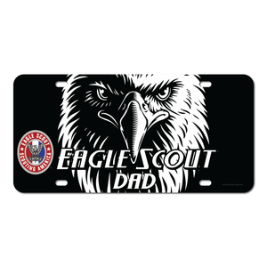 Eagle Scout Dad License Plate with Eagle Scout Logo by ClassB Eagle Scout Dad License Plate with Eagle Scout Logo by ClassB