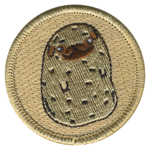 Pugtato Scout Patrol Patch - embroidered 2 inch round by ClassB