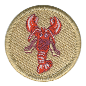 Lobsterman Scout Patrol Patch - embroidered 2 inch round by ClassB