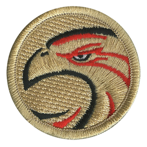Red Hawks Scout Patrol Patch - embroidered 2 inch round by ClassB