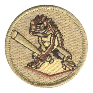 Sandlot Horned Toad Scout Patrol Patch - embroidered 2 inch round by ClassB Sandlot Horned Toad Scout Patrol Patch - embroidered 2 inch round by ClassB