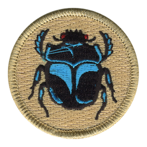Blue Beetle Scout Patrol Patch - embroidered 2 inch round by ClassB