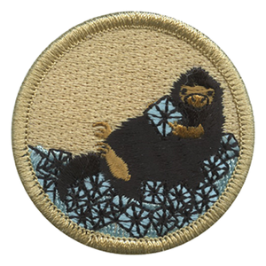Diamond Mole Rat Scout Patrol Patch - embroidered 2 inch round by ClassB