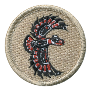 Eagle Totem Scout Patrol Patch - embroidered 2 inch round by ClassB