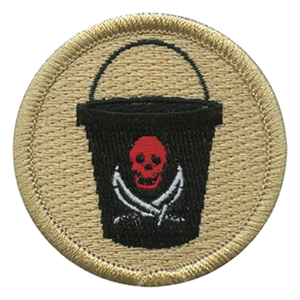 Bucket Brigade Scout Patrol Patch - embroidered 2 inch round by ClassB