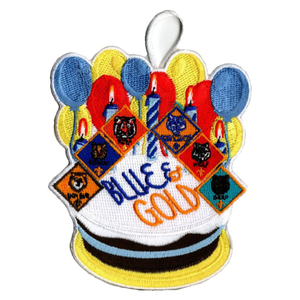 Cub Scout Blue and Gold Patch with Cub Scout Ranks by ClassB
