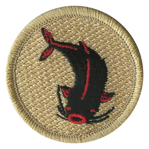 Catfish Scout Patrol Patch - embroidered 2 inch round by ClassB