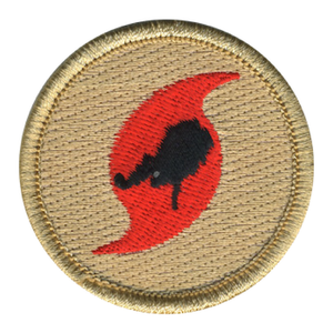 West Virginia Hurricane Scout Patrol Patch - embroidered 2 inch round by ClassB West Virginia Hurricane Scout Patrol Patch - embroidered 2 inch round by ClassB