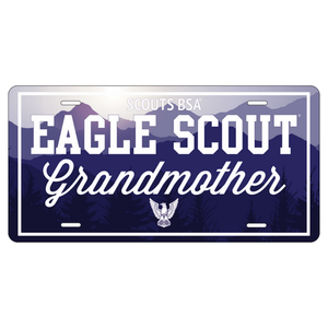 Eagle Scout License Plate Eagle Scout Grandmother by ClassB