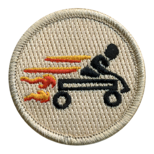 Speedwagon Scout Patrol Patch - embroidered 2 inch round by ClassB
