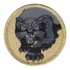 Midnight Panther Scout Patrol Patch - embroidered 2 inch round by ClassB Midnight Panther Scout Patrol Patch - embroidered 2 inch round by ClassB