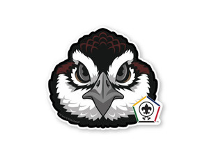 Wood Badge Sticker of Wood Badge Bobwhite with Wood Badge Logo  by ClassB
