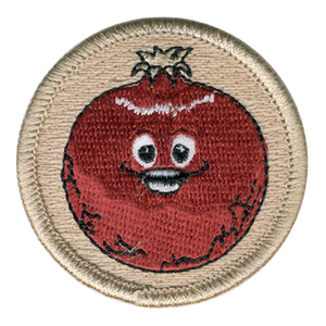 Pomegranate Scout Patrol Patch - embroidered 2 inch round by ClassB
