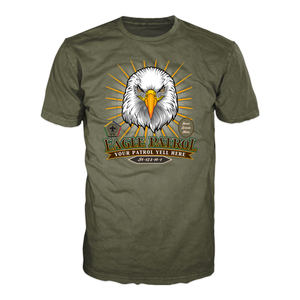Wood Badge Shirt with Wood Badge Eagle with Wood Badge Logo