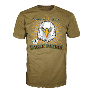 Wood Badge Patrol Shirt with Wood Badge Eagle Critter and Wood Badge Logo