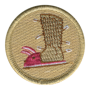 Bunny Slipper Scout Patrol Patch - embroidered 2 inch round by ClassB