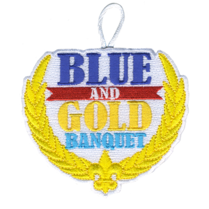 Blue and Gold Banquet Activity Patch by ClassB