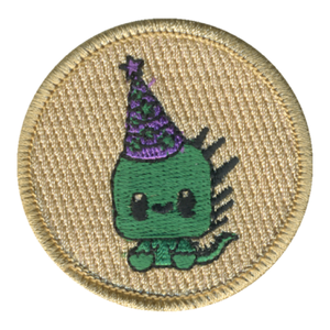 Baby Wizard Lizard Patch - embroidered 2 inch round by ClassB