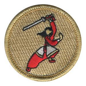 Warrior Princess Patrol Patch - embroidered 2 inch round by ClassB