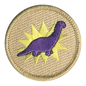 Dinomites Patch - embroidered 2 inch round by ClassB