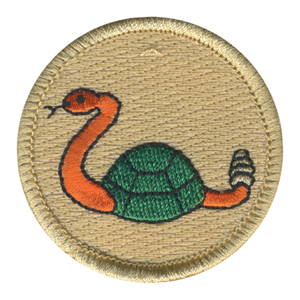 Snurtles Patrol Patch - embroidered 2 in round by ClassB