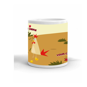 4-H Mug - Fun Chicken - Middle View by ClassB 4-H Mug - Fun Chicken - Middle View by ClassB