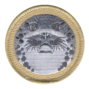 Chunky Seal Patch - embroidered 2 inch round by ClassB