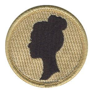 Taylor-Ross Silhouette Player Patrol Patch - embroidered 2 in round by ClassB