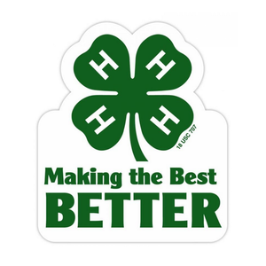 Making The Best Better 4-H Sticker by ClassB Making The Best Better 4-H Sticker by ClassB