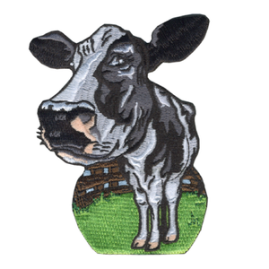 Dairy Cow Embroidered Patch by ClassB Dairy Cow Embroidered Patch by ClassB