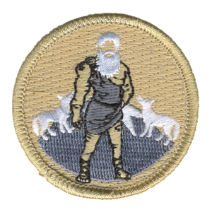 Wolf Titan Patch - embroidered 2 inch round by ClassB