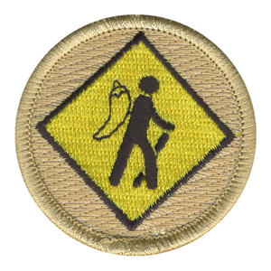 Spicy Hiker Patrol Patch - embroidered 2 in round by ClassB