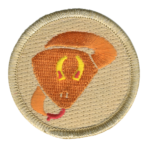 Copperhead Snake Patrol Patch - embroidered 2 in round by ClassB