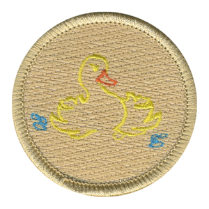 Splashing Duck Patrol Patch - embroidered 2 in round by ClassB