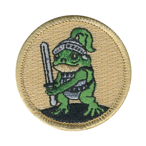 Battle Frog Patrol Patch - embroidered 2 in round by ClassB