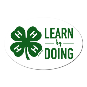 4-H Magnet - Learn By Doing by ClassB 4-H Magnet - Learn By Doing by ClassB