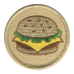 Cheeseburger Patrol Patch - embroidered 2 in round by ClassB