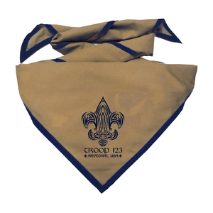 Troop Neckerchief with BSA Logo Troop Neckerchief with BSA Logo