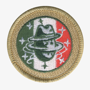 Intergalactic Potato Patrol Patch - embroidered 2 in round by ClassB