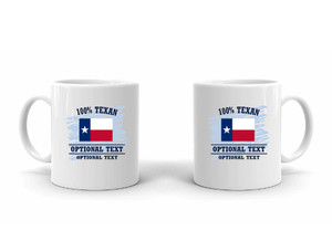Coffee Mug – 100% Texan Mug SP7807 by ClassB Coffee Mug – 100% Texan Mug SP7807 by ClassB