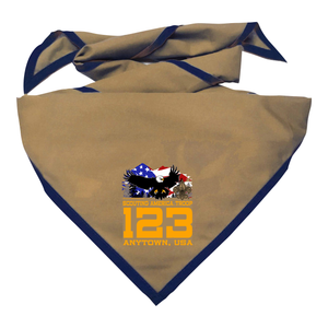 Troop Neckerchief with BSA Logo Troop Neckerchief with BSA Logo