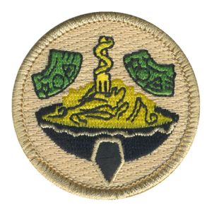 Spaghetti Bowl Patrol Patch - embroidered 2 in round by ClassB