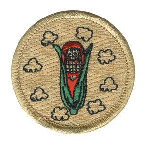 Vampire Corn Patrol Patch - embroidered 2 in round by ClassB