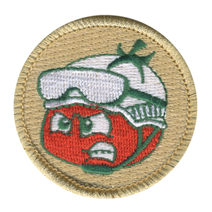 Tomato Trooper Patrol Patch - embroidered 2 in round by ClassB
