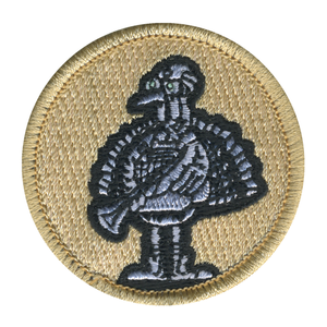 Battle Turkey Patrol Patch - embroidered 2 in round by ClassB